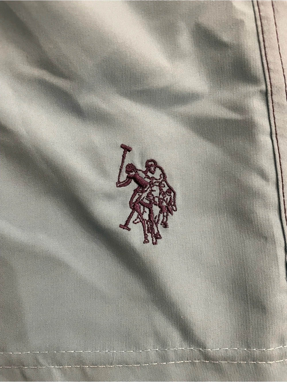 U.S. Polo Assn. Navy & Light Blue Swim Trunks